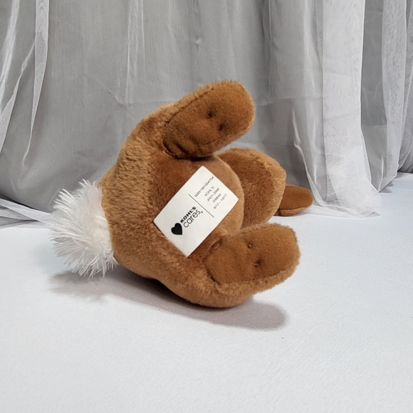Kohl's Cares 12" Brown Bunny Rabbit White Tailed Soft Stuffed Plush Animal Toy - Picture 5 of 7
